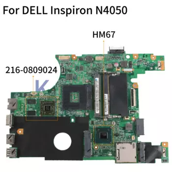 Материнская плата KoCoQin для ноутбука DELL Inspiron 15R N4050 Vostro 1450 V1450, материнская плата CN-0XJ7CC 0XJ7CC 10315-1 HM67 216- 0809024