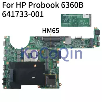 Материнская плата KoCoQin для ноутбука HP Probook 6360B, материнская плата 641733-001 641733-501 10238-2 48. 4kt01. 021 HM65