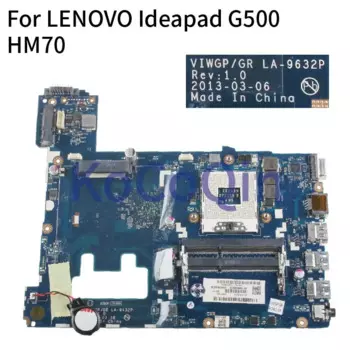 Материнская плата KoCoQin для ноутбука LENOVO Ideapad G500 HM70 PGA989, материнская плата VIWGP/GR LA-9632P 90002834 SJTNV DDR3
