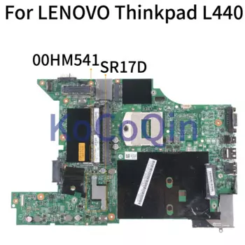 Материнская плата KoCoQin для ноутбука LENOVO Thinkpad L440, материнская плата 00HM541 04X2014 04X2013 00HM542 SR17D