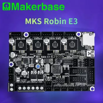 Материнская плата Makerbase MKS Robin E3 V1.1, запчасти для 3D-принтера с драйвером TMC2209 VS SKR MINI E3 для Ender3/5 Voron0.1 и Klipper