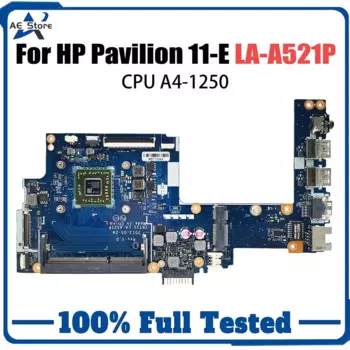 Материнская плата ноутбука HP Pavilion 11-E 744185 -001LA-A521P 744189 -001 Материнская плата для ноутбука A4-1250 AMD CPU