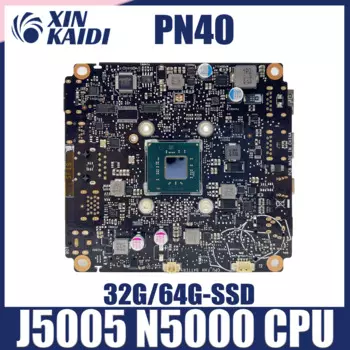 Материнская плата PN40 для ASUS Vivo Mini PC Mini HD, компьютерная материнская плата с процессором J5005 N5000, 32G/64G-SSD, 100% протестировано, ОК