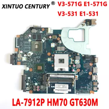Материнская плата Q5WV1 для Acer LA-7912P V3-571G E1-571G, материнская плата для ноутбука HM70 PGA989 GT630M GPU DDR3 100%, работает