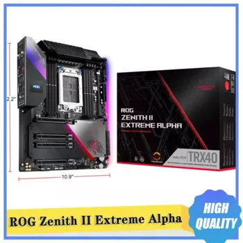 Материнская плата ROG Zenith II Extreme Alpha для ASUS TRX40 Socket sTRX4 DDR4 M.2 USB3.2