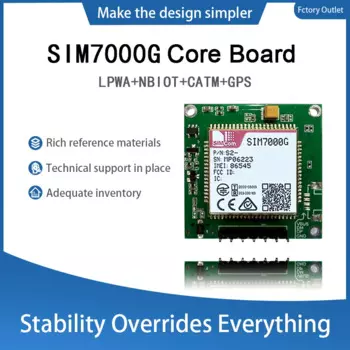 Материнская плата SIMcom SIM7000G NBIOT CATM LPWA, 1 шт.