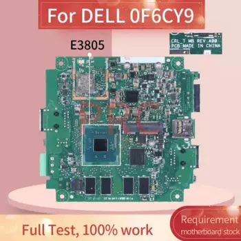 Материнская плата SR20Y 2G RAM материнская плата для ноутбука DELL 0F6CY9 E3805