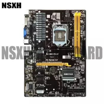 Материнская плата TB85, USB2.0, USB 3,0, DVI + VGA, PCI-E 1150, 16 ГБ, LGA 100%, DDR3, ATX