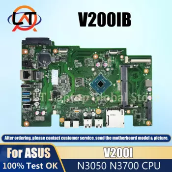 Материнская плата V200IB для ноутбука, V200I V200IB, универсальная материнская плата для настольного ноутбука N3050 N3700 CPU 100%, тест ОК