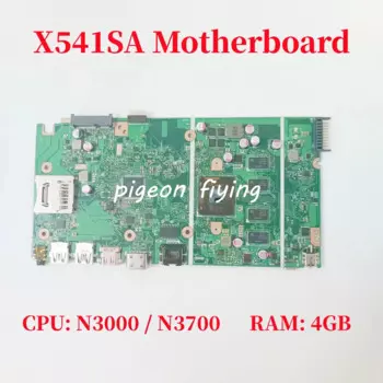 Материнская плата X541SA для ASUS X541SA X541S F541S, материнская плата ноутбука, процессор: N3000/N3700, ОЗУ: 4 ГБ, 100% тест в порядке