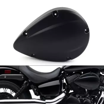 Матовая черная крышка фильтра воздухозаборника мотоцикла для Honda Shadow Aero 750 VT750C Spirit VT750C2
