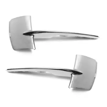 Матовая хромированная отделка бампера ABS для BMW X5 F15 35i 35ix 35dx 40ex 2014-17 передний бампер решетка отделка молдинг 51117303113 51117303114