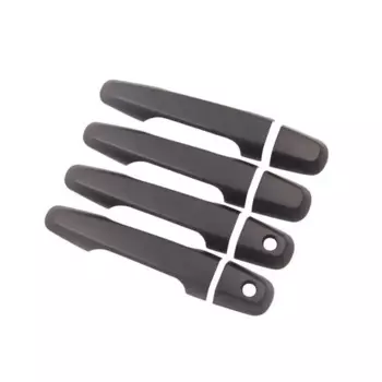 Матовый черный хромированный чехол на дверную ручку автомобиля, аксессуары для стайлинга для Mitsubishi L200 Triton L 200 2015 2016 2017 2018 2019 2020