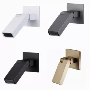 Складной смеситель для душа Ferond, матовое золото, латунь