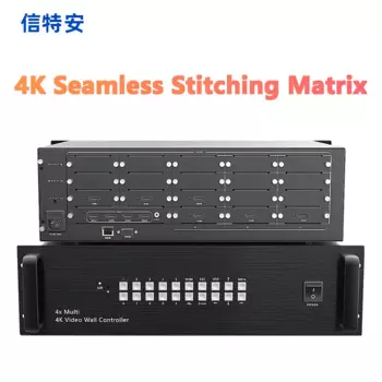 Матричный коммутатор 4K @ 60 Гц 4-6/4-8/4-9/4-12 HDMI 3840*2160 @ 60 Гц с поддержкой 3D EDID и Blu-Ray DVD и видео стены