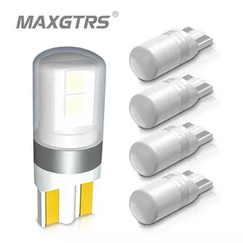 MAXGTRS T10 LED W5W Canbus Светодиодная Лампочка 194 168 3030 DRL автомобильный боковой маркер ширина парковки Внутренняя купольная лампа для чтения 12 В