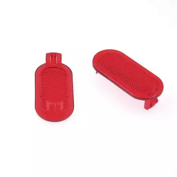 Maxhanest 2 шт. красная внутренняя дверная панель, сигнальная лампа, отражатель 6Q 0947419 Для Volkswagen VW Beetle Caddy Polo Touran