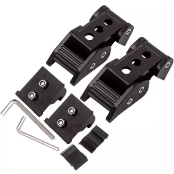 MAXPEEDINGRODS 2 шт., защелка крышки для Jeep Wrangler JK JL неограниченная с резиновыми прокладками
