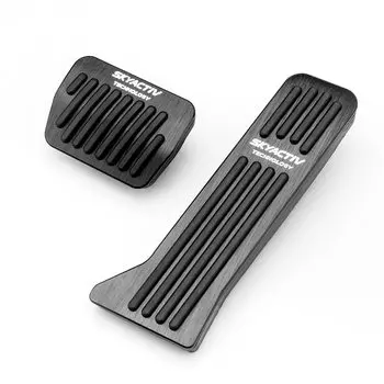 Mazda 2 6 GJ CX-5 CX5 KE KF CX8 CX9 2014-2023 Алюминиевый Сплав Резиновая Педаль Топливного Тормоза Аксессуары Автозапчасти