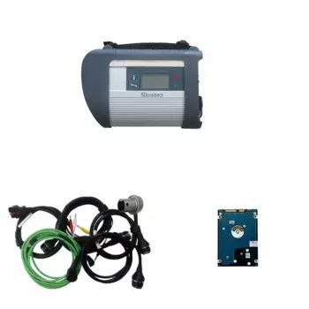 MB SD C4 Star Diangnostic tool mb star c4 мультиплексор с кабелями и программным обеспечением hdd 2024.06 новейшая система Win10 подходит для ноутбука 95%
