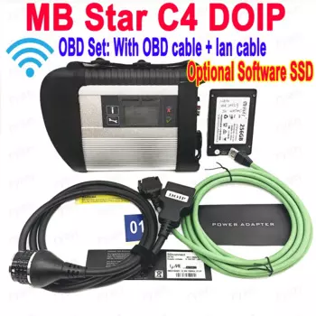 MB Star C4 с Wi-Fi SD Connect C4 obd2 Кабель мультиплексора сканера для Benz Star C4 SD для автомобиля, грузовика, инструменты для автоматической диагностики