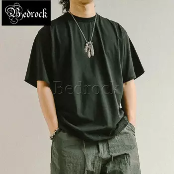 Черные винтажные однотонные Топы MBBCAR, короткая широкая футболка из чистого хлопка, белая футболка с круглым вырезом и длинным штапером, хлопковая футболка с длинными рукавами