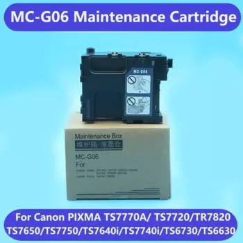 MC-G06 Ink Box Waste Maintenance Tank Kit For Canon TS6630 TS770A TS6730 TS7640i TS7650i TS7680i TS7720 TS7740i TS7750i TS7780A