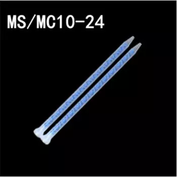 MC/MS10-24 пластиковая Смола статический миксер колокольчик 24 элемента смешивание фотоэлементов для двойной упаковки эпоксидный картридж Epoxies