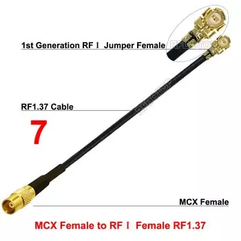 RFDOTOP Кабель MCX IPX перемычка Wi-Fi антенна RG178