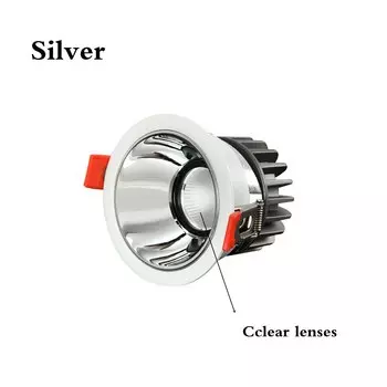 MDNG Потолочные светильники LED, круглые, регулируемые, теплый/естественный/холодный свет