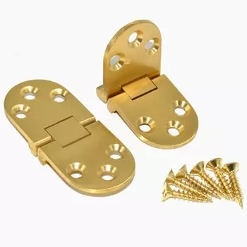 2 шт., мебельные петли из чистой меди, на 180 градусов