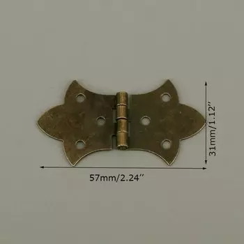 Мебельные петли KUNGSPHAN бронза/золото 2 шт.