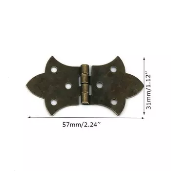 Мебельные петли KUNGSPHAN, старинные, железные, 4 шт