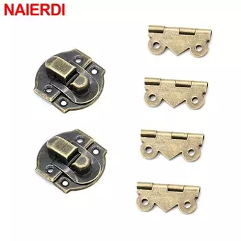 Мебельные петли NAIERDI с бабочками 4 шт. + замки 2 шт.