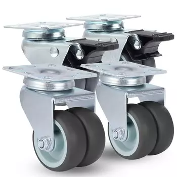 Мебельные ролики NAIERDI, 2 дюйма, 4 шт.