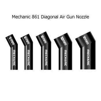 MECHANIC 861, диагональная воздушная насадка 5, 6, 8, 10, 12 мм, наклонная насадка, равномерные нагревательные инструменты для ремонта сварки печатных плат, насадка