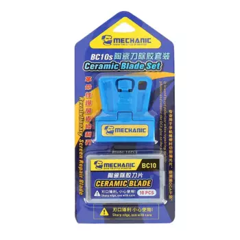 MECHANIC BC10s OCA очиститель для сухого клея, лезвие для разделения рамки для мобильного телефона, поляризатор для ЖК-экрана, инструмент для резки, нож