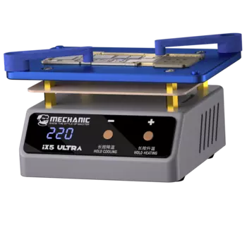 Mechanic IX5 Ультра интеллектуальная платформа предварительного нагрева Универсальная материнская плата мобильного телефона Многослойный сварочный нагреватель для удаления клея