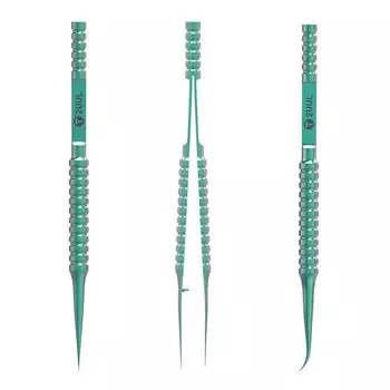 MECHANIC Пинцеты из титановой стали зеленые