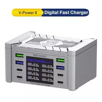 MECHANIC V-Power 6 8 8S зарядное устройство 155 Вт