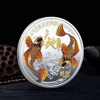 Медаль карпа Koi XMSJ