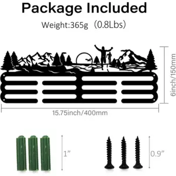 Медальница Beebeecraft металлическая настенная