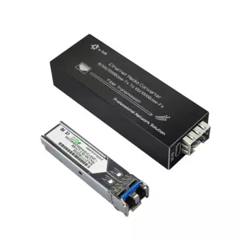 Медиаконвертер Micro Mini Gigabit SFP, оптоволоконный преобразователь IP Ethernet, оптический медиаконвертер SFP Fiber в RJ45, 10/100/1000 Мбит/с, LC