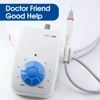 Medical UDS-K светодиодный Ультразвуковая зубная щетка: частота автоматического отслеживания, Подключаемая, упругая очистка, превосходный уход, цифровой контроль