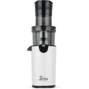 Медленная Массажная соковыжималка для холодного отжима Shine Kitchen Co SJV-107-A, нержавеющая сталь