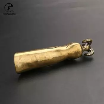 Медная чайная ложка