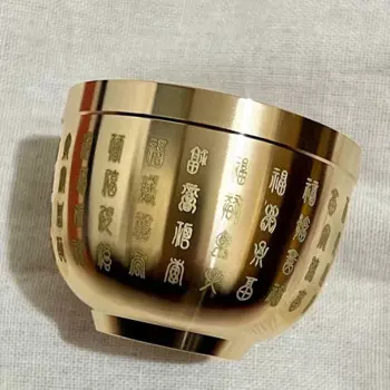 Медная чаша для богатства MOONBIFFY