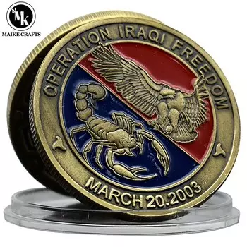 Медная монета Операция Иракская свобода