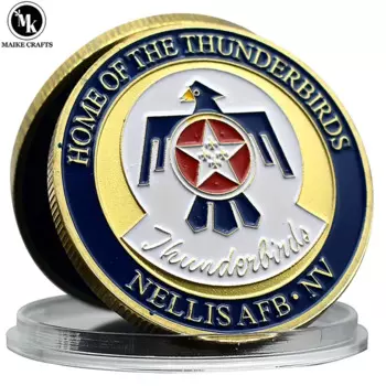 Медная памятная монета ВВС США "Дом Гробов"