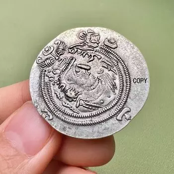 Медная ретро монета XMSJ